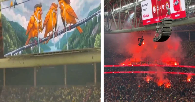 Galatasaray dan Fenerbahçe ye peş peşe göndermeler