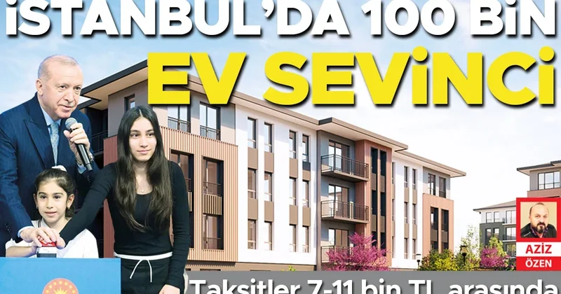 İstanbul’da kura çekim törenine katılan Erdoğan: Yegane çözüm kentsel dönüşüm