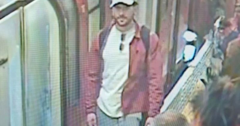 İngiltere ayakta! Polis bir kadının etek altı fotoğraflarını çeken bu sapığı arıyor