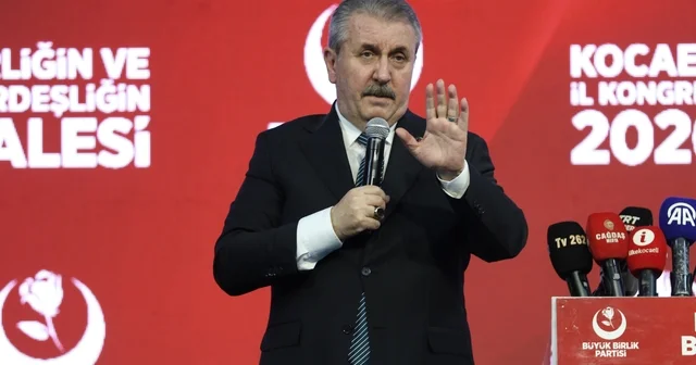 Mustafa Destici den mehteran eleştirisi: Hangisinden rahatsız oldun ey CHP il başkanı? Kocaeli Haberleri
