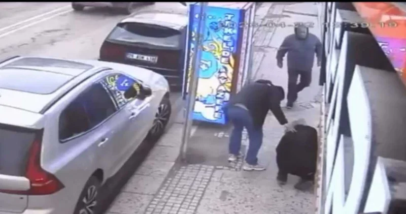 Rüzgarda patlayan cam parçaları başına düştü! Kaldırımda yürürken yaralandı