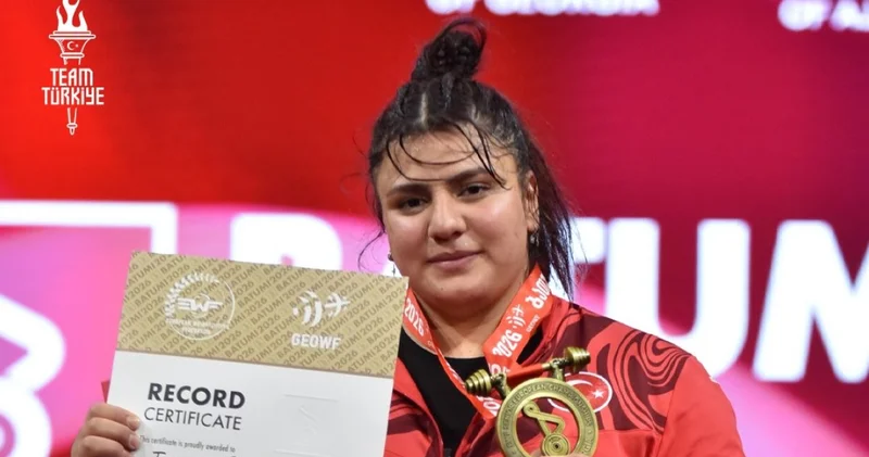 Tuana Süren Avrupa üçüncüsü