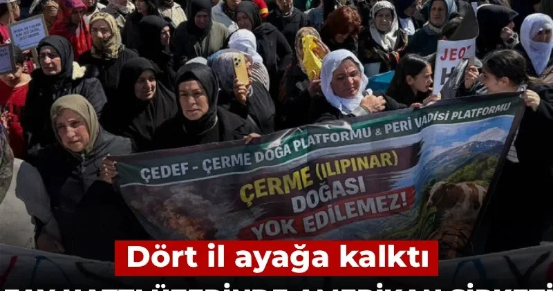 Fay hattı üzerinde Amerikan şirketi köyde AKP li vekilin madeni! Dört il ayağa kalktı