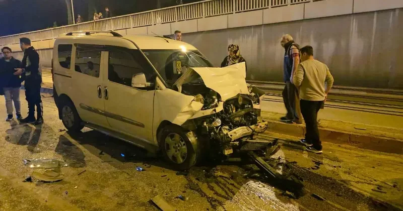 Antalya’da 11 araçlı zincirleme kaza: 1 yaralı