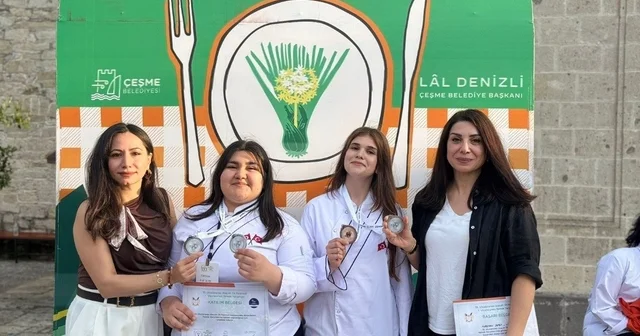 Köşk lü öğrenciler Uluslararası Alaçatı Ot Festivali nde büyük bir başarıya imza attılar Aydın Haberleri