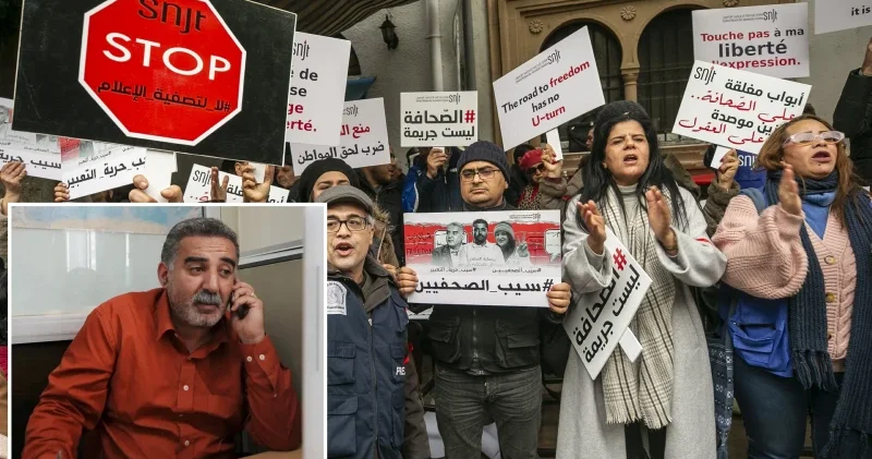 Tunus ta gazeteci Ziyad el Hani nin eleştirel paylaşımına tutuklama Ortadoğu Haberleri