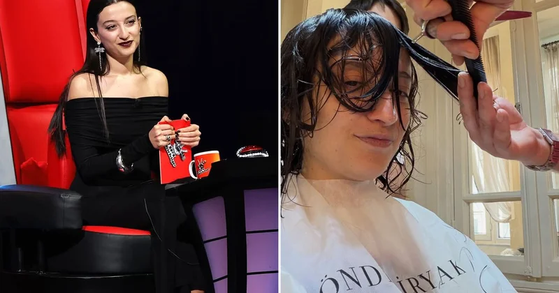 Melike Şahin den yeni yaşa yeni imaj! Kullanıcılar ikiye bölündü