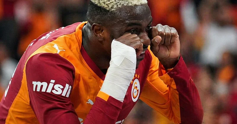 Derbide ilk yarının özeti gibi kare