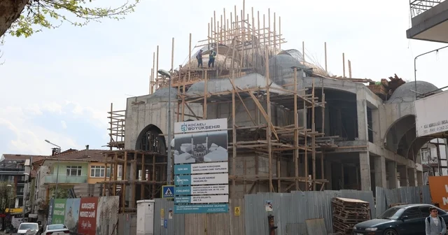Kuruçeşme Merkez Cami şekilleniyor Kocaeli Haberleri