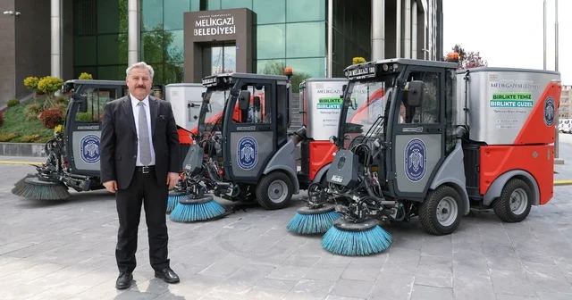 Melikgazi nin hizmet kalitesini artıracak yeni araçlar sahada Kayseri Haberleri