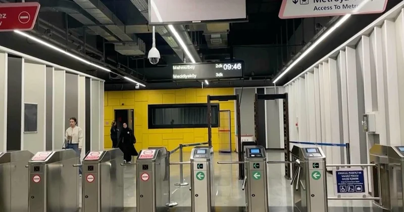 Yıldız Mahmutbey metro hattı seferlerine düzenleme