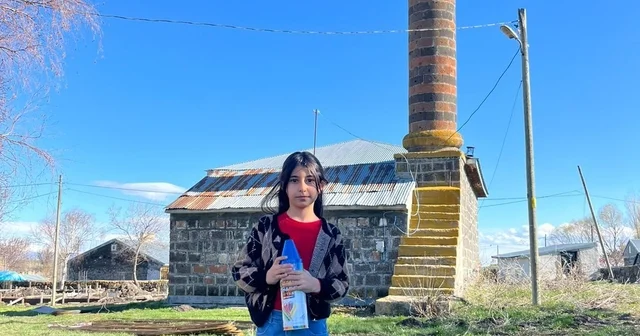 Akyaka da örnek dayanışma: Minik Asya dan büyük destek Kars Haberleri