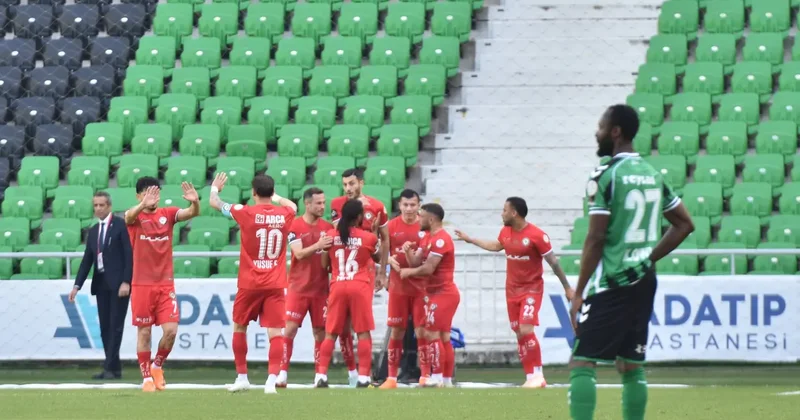 4 0 kazandılar! 1. Lig de play off finali için hesaplar başladı
