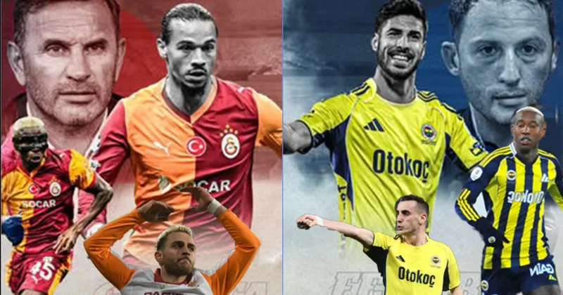 Şampiyonluk destanı derbide yazılacak! Galatasaray Fenerbahçe muhtemel 11 ler Sözcü Gazetesi