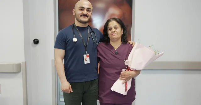 Doktordan hemşire annesine sürpriz Malatya Haberleri