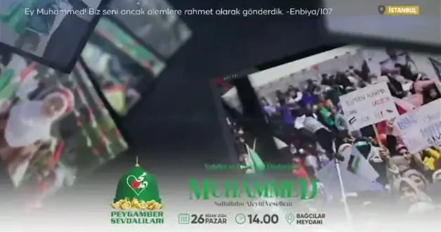 Peygamber Sevdalıları Vakfı, Bağcılar da Mevlid i Nebi etkinliği düzenleyecek