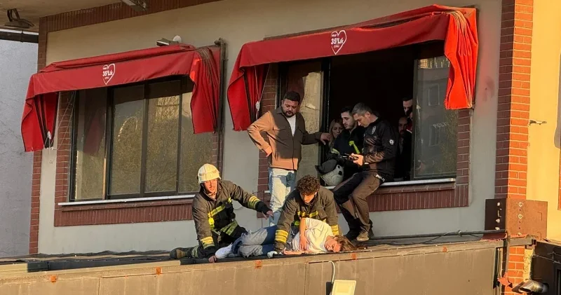 Tekirdağ da bir kadın üçüncü kattan düşüp yaralandı Gündem Haberleri