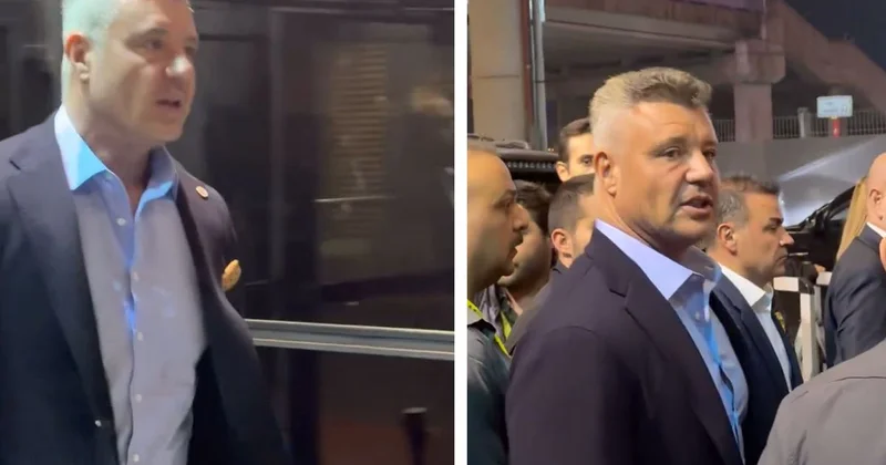 Sadettin Saran maçın bitmesini beklemeden stattan ayrıldı