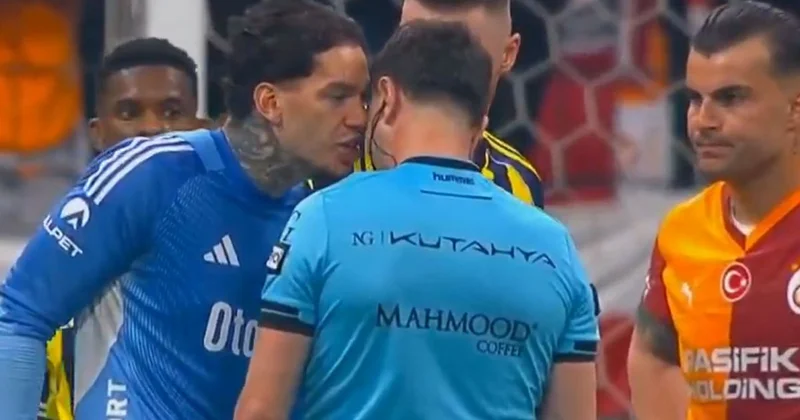 Galatasaray penaltı kazandı, Ederson kırmızı kart gördü