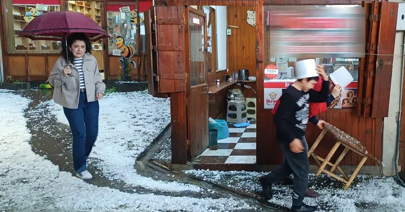 Yazı beklerken kent doluya teslim oldu Sözcü Gazetesi