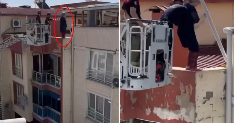 İntihar girişiminde bulunan kadın son anda kurtarıldı