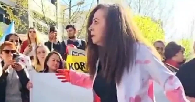 Ankara’da köpek lobisinden garip hareketler: Hiç kimse anlam veremedi VİDEO İZLE