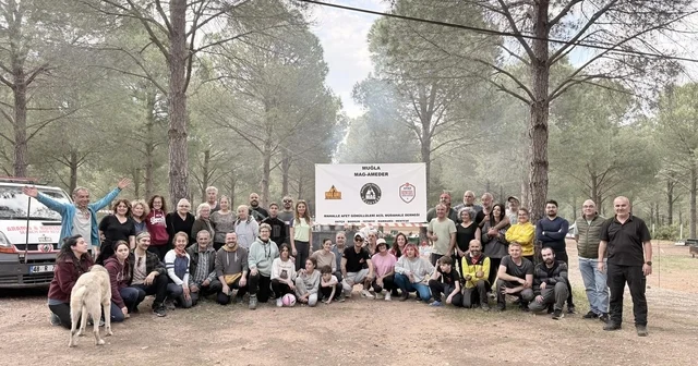 Muğla da afet gönüllüleri Datça da buluştu Muğla Haberleri