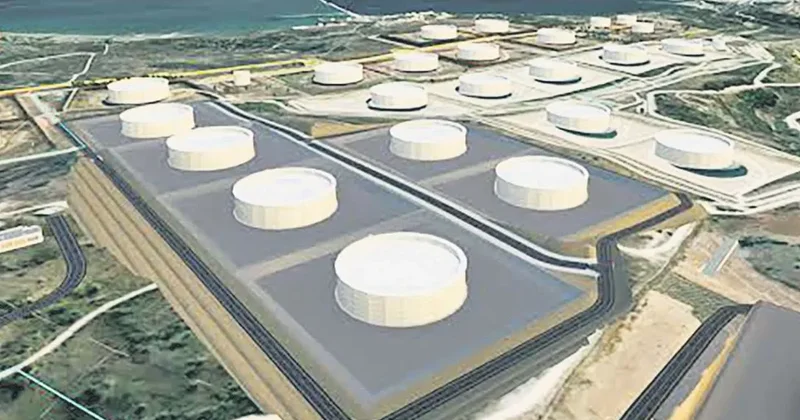 Doğalgazdan sonra petrol depolamacılığında büyük atılım