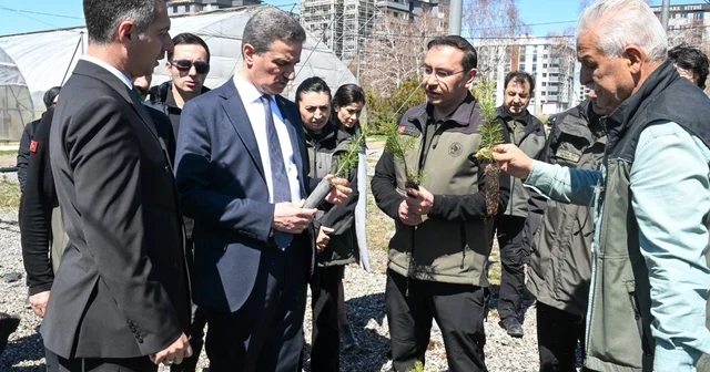 22 yılda 109 milyon 508 bin adet fidan toprakla buluştu Erzurum Haberleri