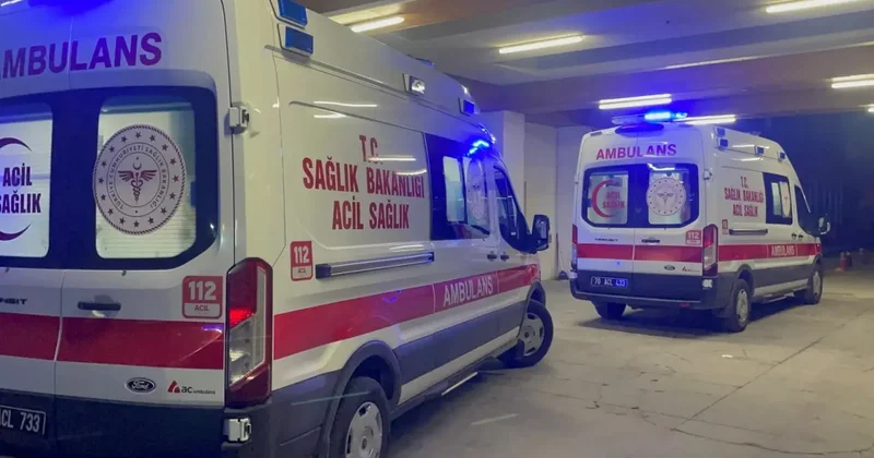 Karaman da bir kadın kocasını bıçakladı
