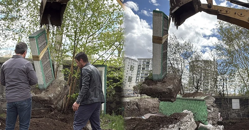 700 yıllık mezarları açtılar, mezar taşlarını tahrip ettiler Sözcü Gazetesi