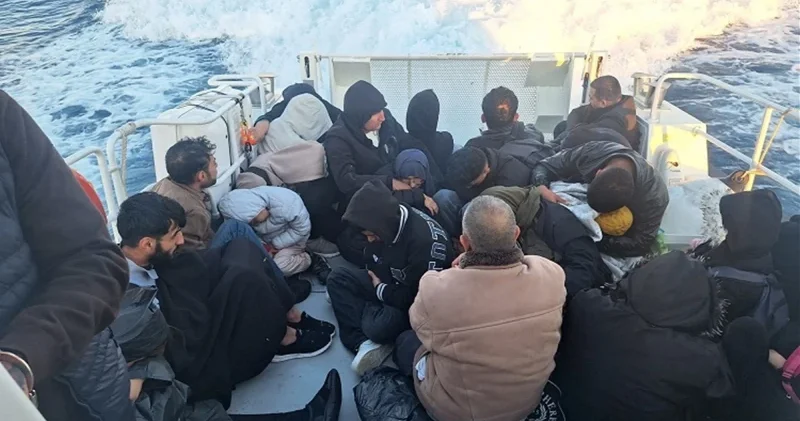 Çanakkale de 31 düzensiz göçmen Sahil Güvenlik tarafından yakalandı Gündem Haberleri