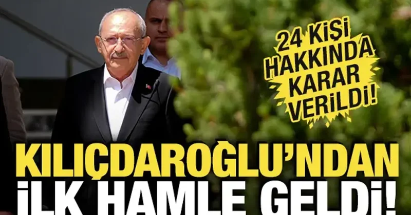 Kemal Kılıçdaroğlu ndan ilk hamle geldi! 24 çalışanın işine son verildi