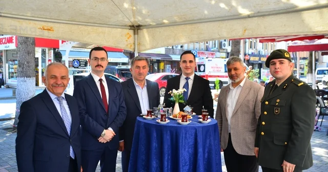 Terme de geleneksel bayramlaşma töreni Samsun Haberleri