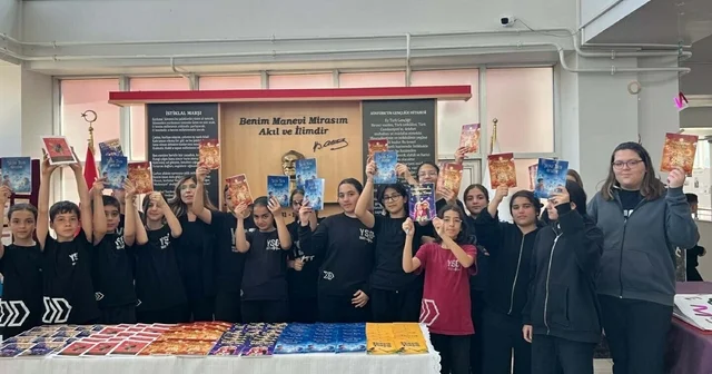 Hayal güçleriyle küçük yazarlara dönüştüler İzmir Haberleri