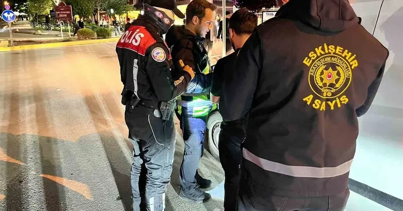 Eskişehir’de bayram öncesi geniş çaplı asayiş ve trafik uygulaması