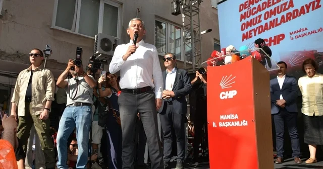 Özgür Özel: 2 milyon CHP li genel başkanını seçsin (2) Manisa Haberleri