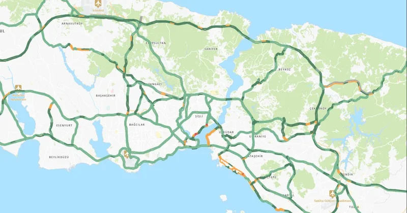İstanbul trafiğinde bayram : Anadolu da trafik yüzde 2 ye kadar düştü