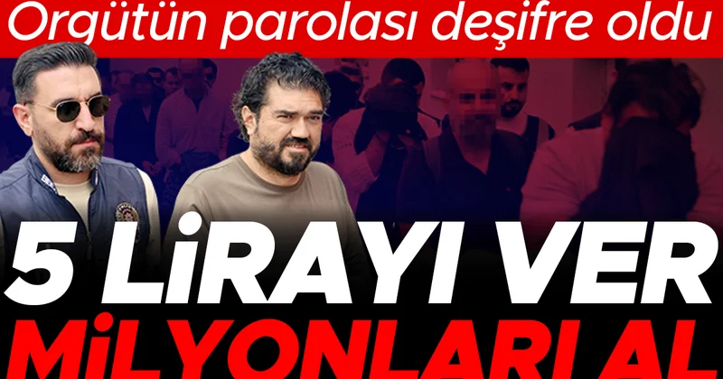 Örgütün parolası 5 TL