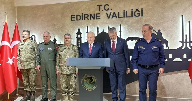 Bakan Güler, Edirne Valisi Sezer i ziyaret etti Edirne Haberleri
