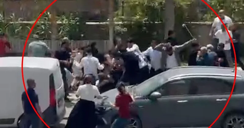 Cizre de Akraba İki Aile Arasında Kavga