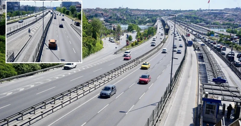 İstanbul da arife günü trafik yoğunluğu düşük seviyede kaldı İstanbul Haberleri