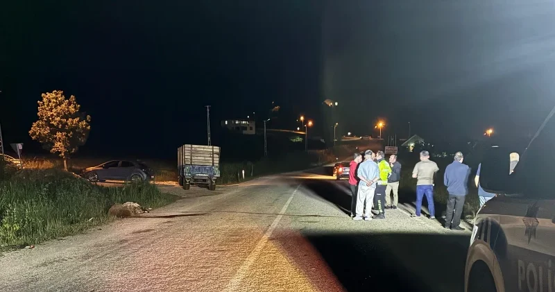 Tokat ta otomobil sürüye çarptı: Beş koyun telef oldu Gündem Haberleri