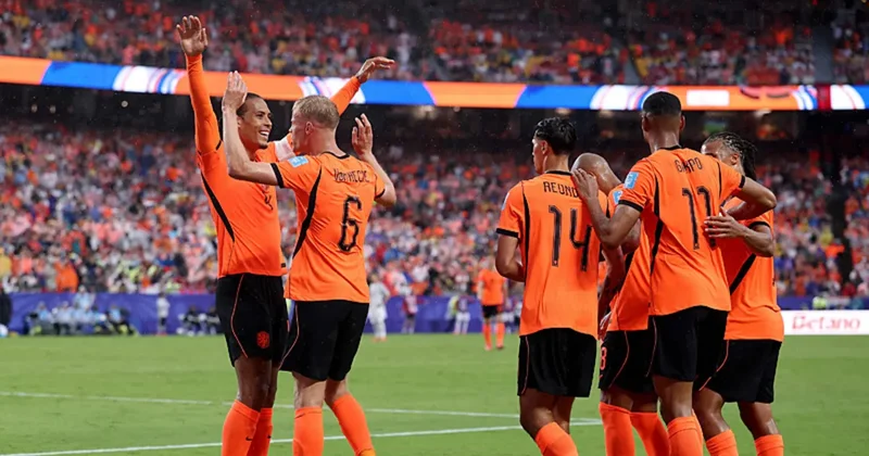 Hollanda, Tunus’u rahat geçti! Gruptan çıktı