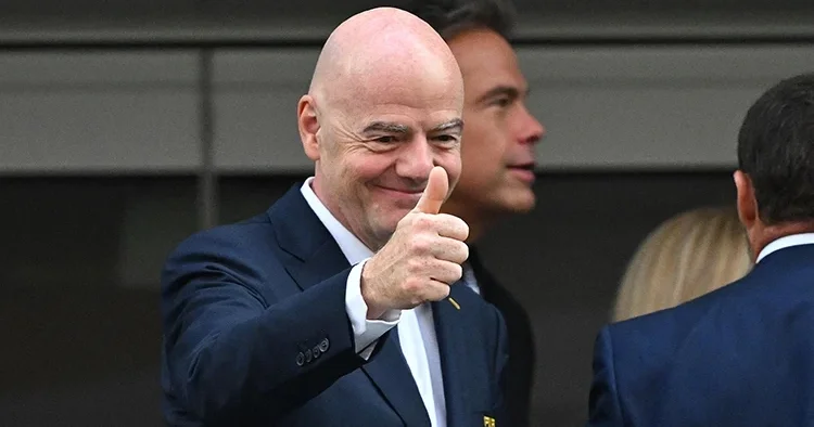 FIFA Başkanı Infantino dan su molası açıklaması!