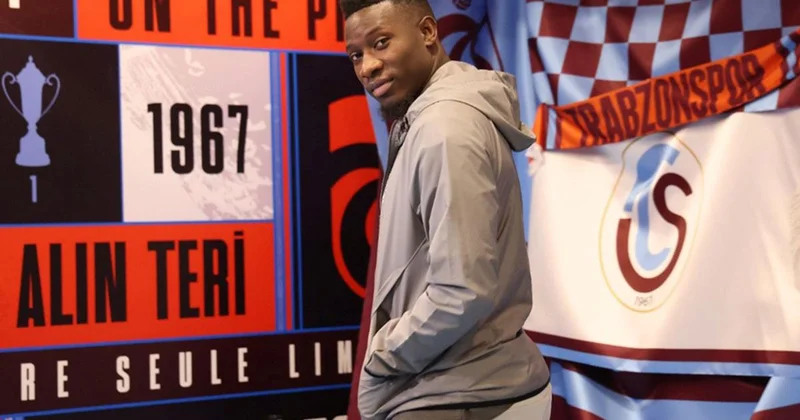 Trabzonspor a Onana için İngiltere den müjdeli haber
