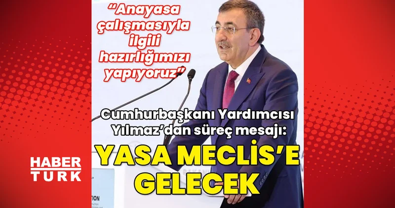 Son dakika: ​Cumhurbaşkanı Yardımcısı Yılmaz dan yeni anayasa çalışmaları ve terörsüz Türkiye açıklaması Son dakika haberleri