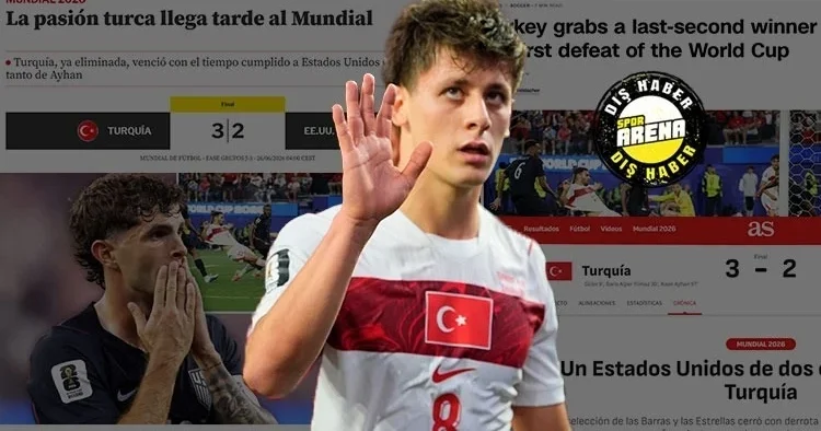 A Milli Takım ın ABD galibiyetiyle vedası dünya basınında: Türkler, ABD yi şoke etti! Onuruyla ayrıldılar