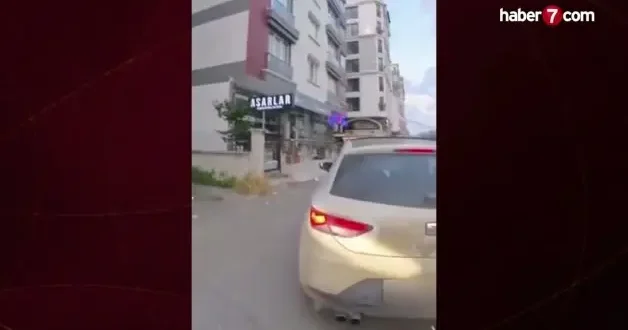 Kaza sonrası bu kez farklı bitti! Şaşırtan anlar kamerada!