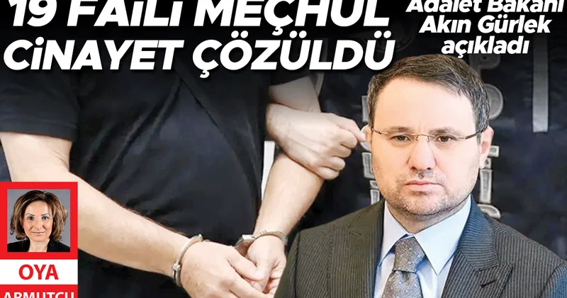 19 faili meçhul cinayet çözüldü